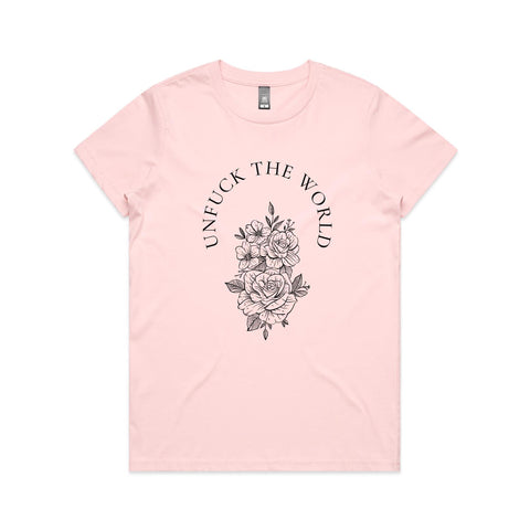 Unfuck the world - Women's Maple Tee