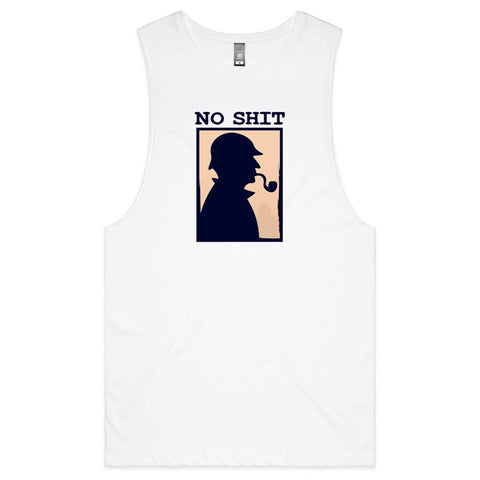 No shit Sherlock - Mens Tank Top Tee