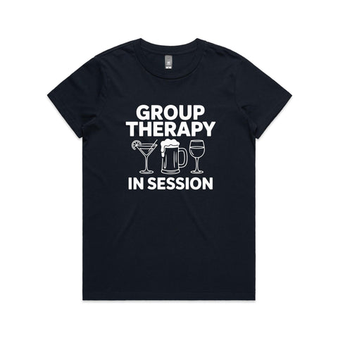 Group therapy - Women's Maple Tee