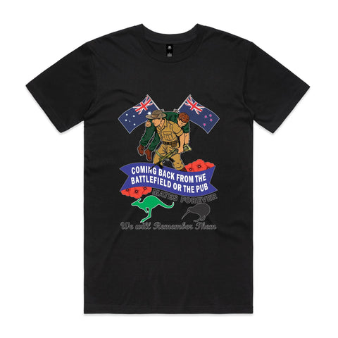 ANZAC mates forever - AS Colour Staple Tee