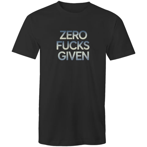 Zero fucks given - Mens T-Shirt