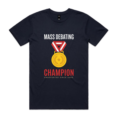Mass debating champion - AS Colour Staple Tee