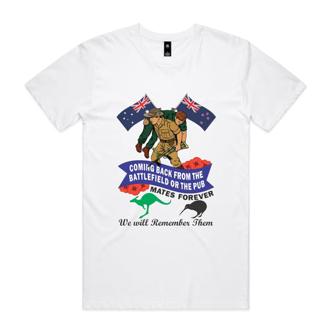 ANZAC mates forever - AS Colour Staple Tee