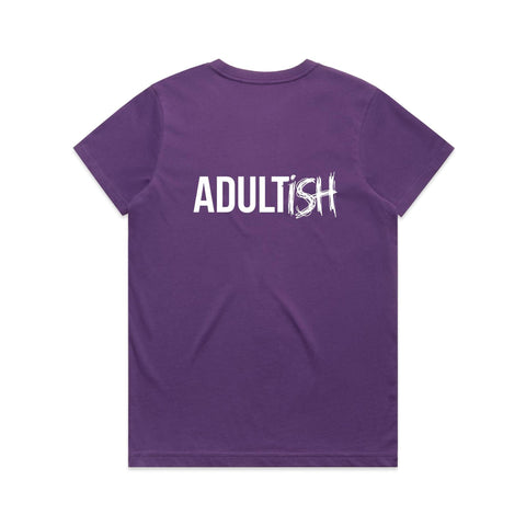 Adultish - Women's Maple Tee
