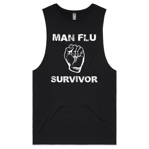 Man flu survivor - Mens Tank Top Tee