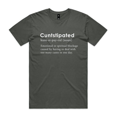 Cuntstipated - AS Colour Staple Tee