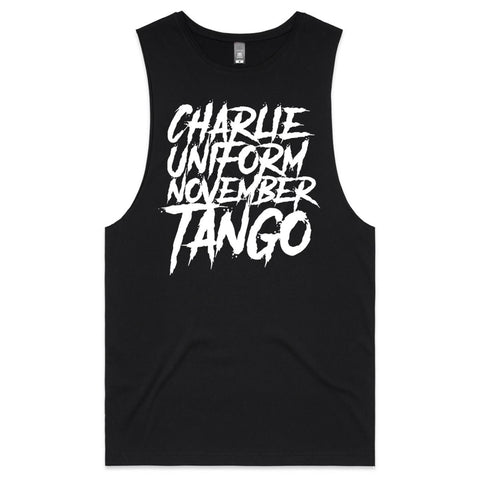 Charlie Unifrom November Tango - Mens Tank Top Tee