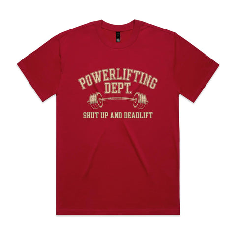 Shut up and deadlift - AS Colour Heavy Tee