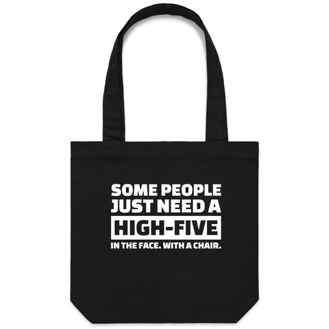 High Five - Carrie - Canvas Tote Bag
