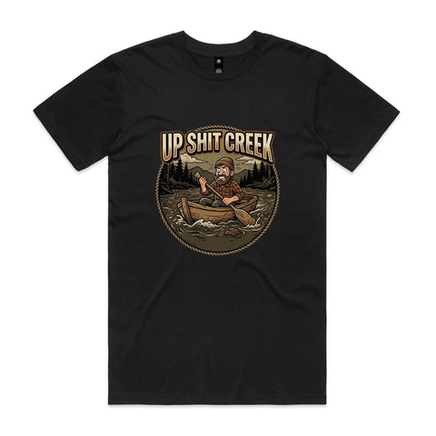 Up shit creek - AS Colour Staple Tee
