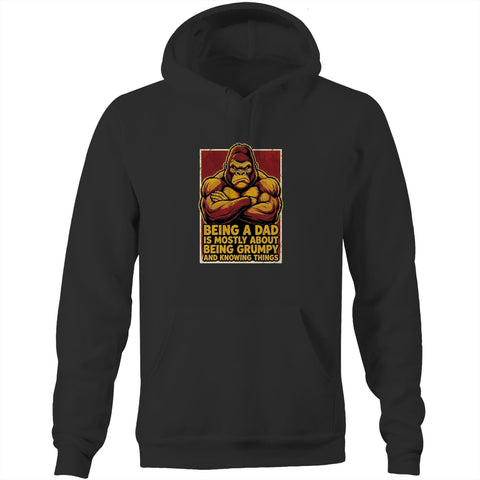 Being a dad - Pocket Hoodie Sweatshirt