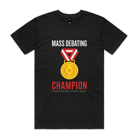 Mass debating champion - AS Colour Staple Tee