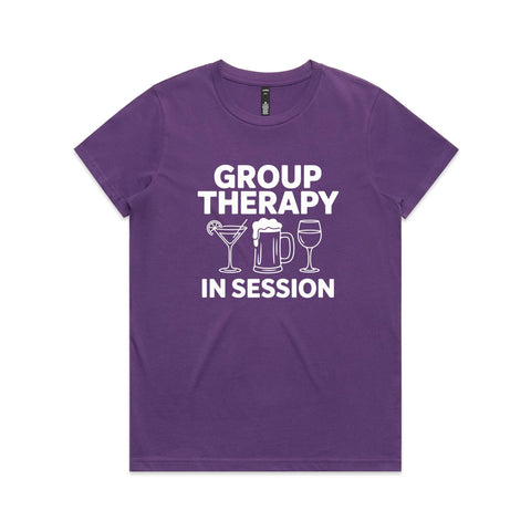 Group therapy - Women's Maple Tee