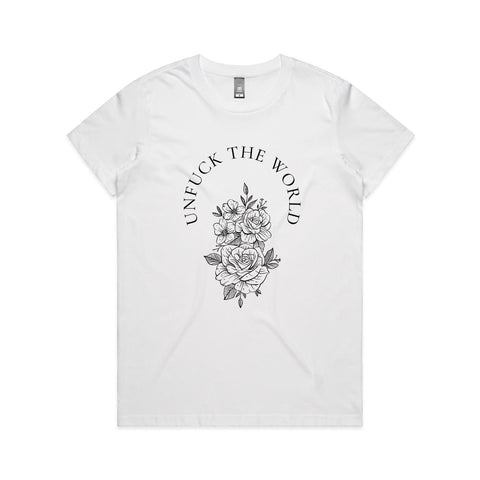 Unfuck the world - Women's Maple Tee