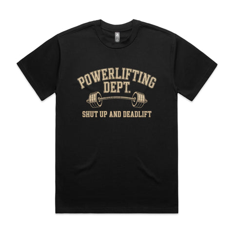 Shut up and deadlift - AS Colour Heavy Tee