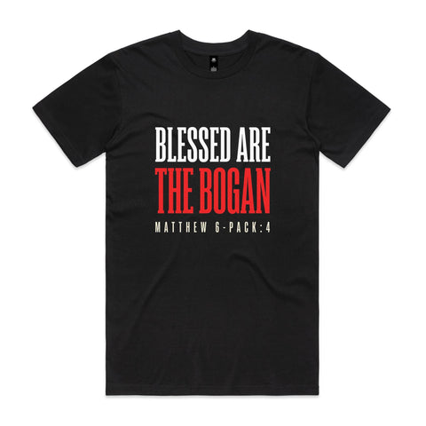 Blessed ar the bogan - AS Colour Staple Tee