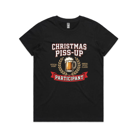 Christmas Piss-up participant - Women's Maple Tee