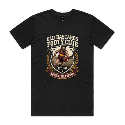 Old bastards footy club - AS Colour Staple Tee