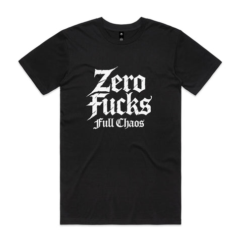 Zero fucks full chaos - AS Colour Staple Tee