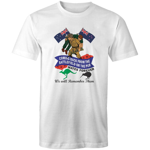 ANZAC mates forever - Mens T-Shirt