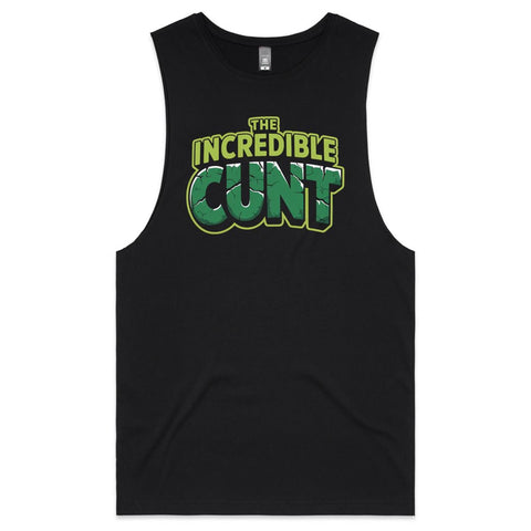 The Incredible Cunt - Mens Tank Top Tee