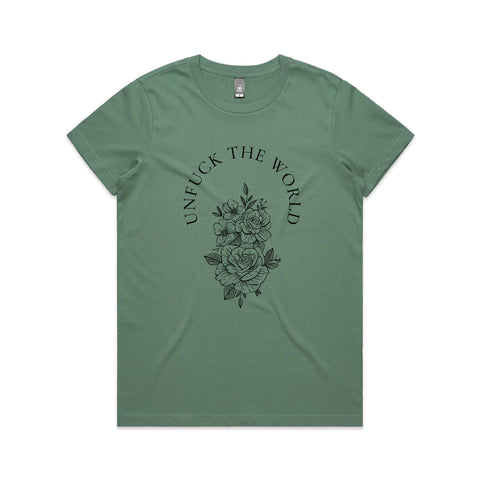 Unfuck the world - Women's Maple Tee