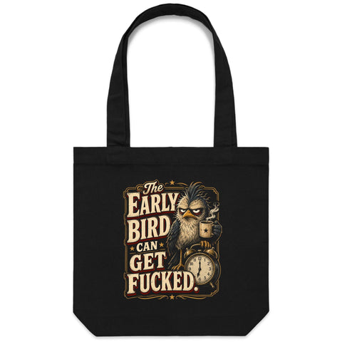 The early bird - Carrie - Canvas Tote Bag