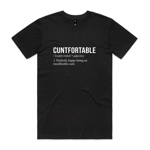 Cuntfortable - AS Colour Staple Tee