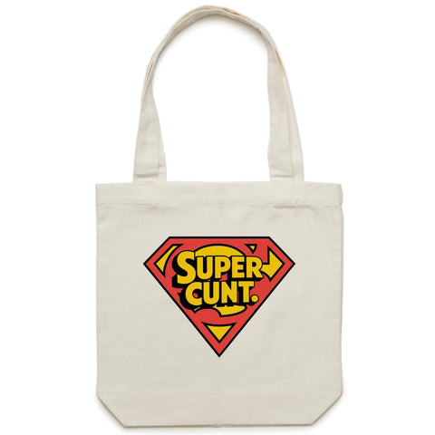 Supercunt - Carrie - Canvas Tote Bag