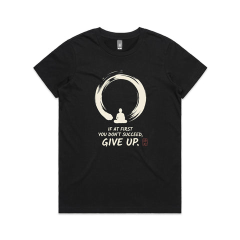 If at first you dont succeed - Women's Maple Tee