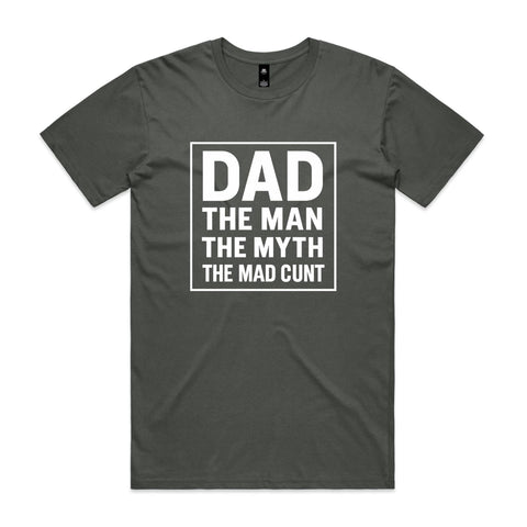 Dad mad cunt - AS Colour Staple Tee