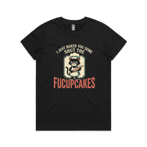 Fucupcakes - Women's Maple Tee