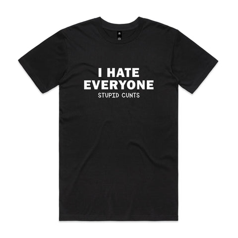I hate everyone - AS Colour Staple Tee