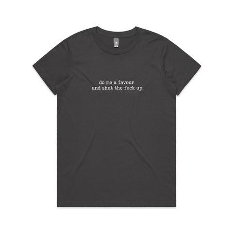 Do me a favour - Women's Maple Tee
