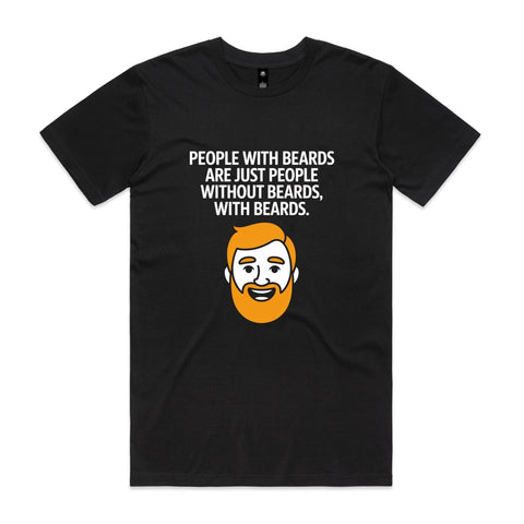 People with beards - AS Colour Staple Tee
