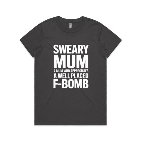Sweary mum - Women's Maple Tee