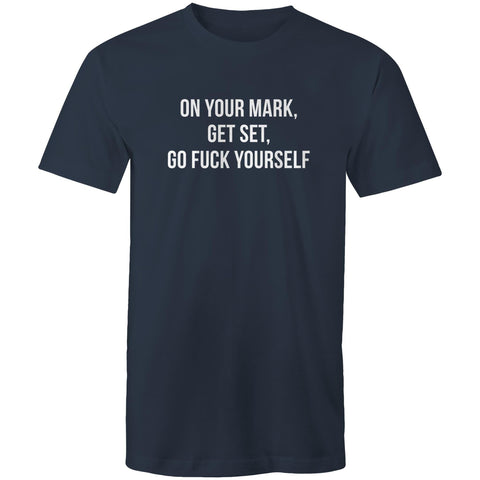 On your mark - Mens T-Shirt