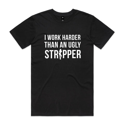I work harder - AS Colour Staple Tee