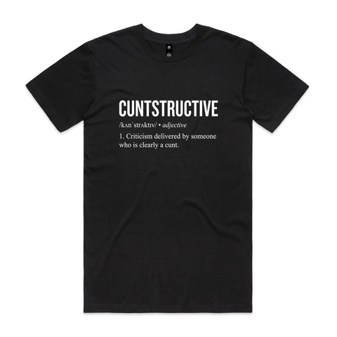 Cuntsructive - AS Colour Staple Tee