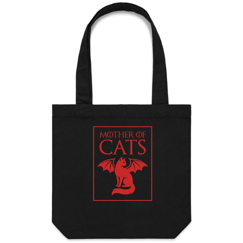Mother of cats - Carrie - Canvas Tote Bag