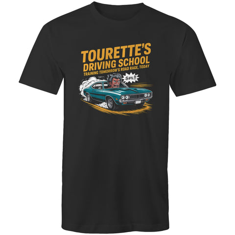 Tourette's driving school - Mens T-Shirt