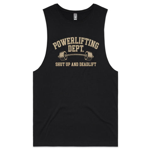 Shut up and deadlift - Mens Tank Top Tee