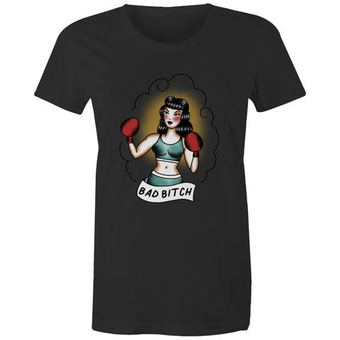 Bad Bitch - Women's Maple Tee