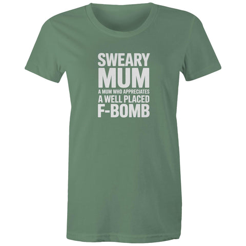 Sweary mum - Women's Maple Tee