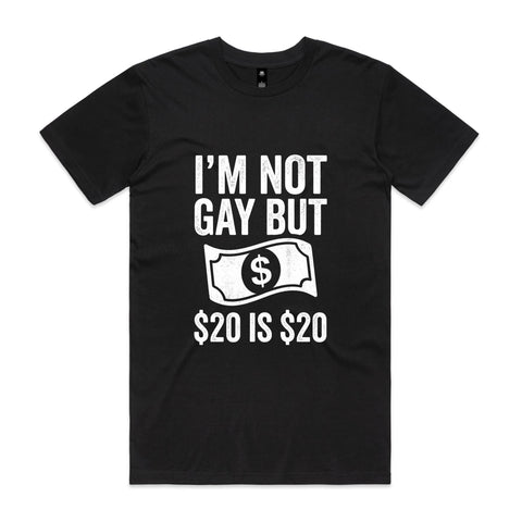 I'm not gay - AS Colour Staple Tee