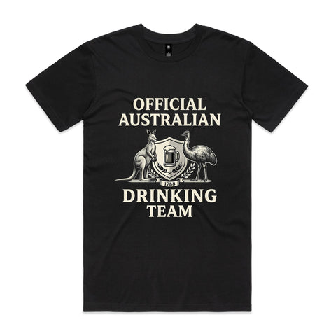 Official Australian drinking team - AS Colour Staple Tee
