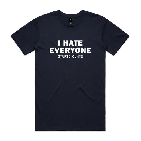 I hate everyone - AS Colour Staple Tee