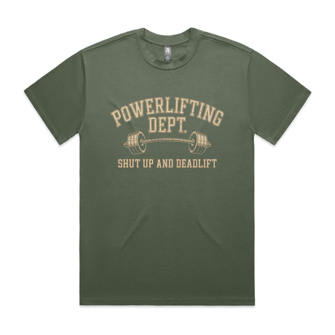 Shut up and deadlift - AS Colour Heavy Tee