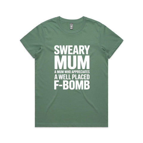 Sweary mum - Women's Maple Tee