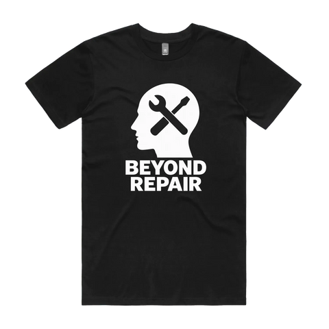 Black front flat lay